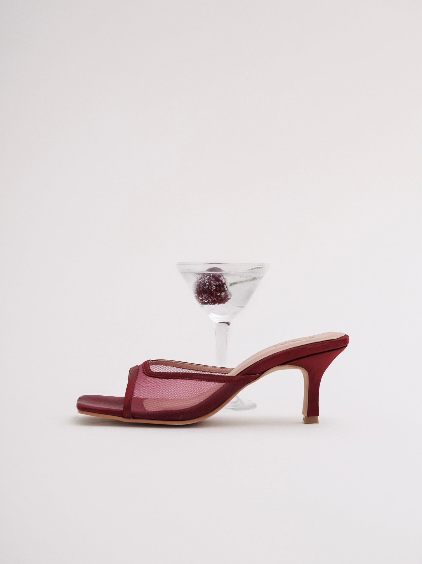 Brigette 2.0 Heels in Cherry