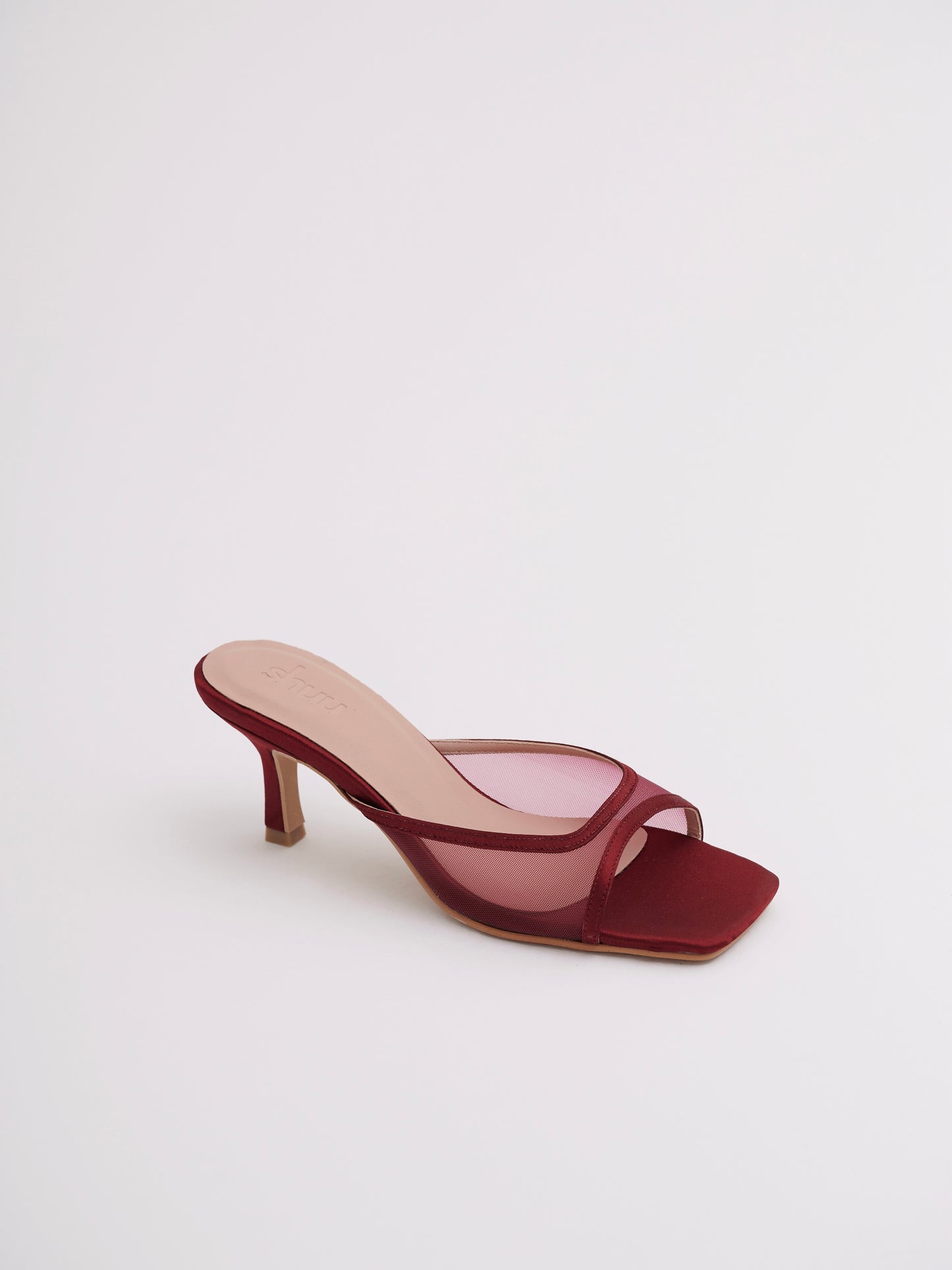Brigette 2.0 Heels in Cherry