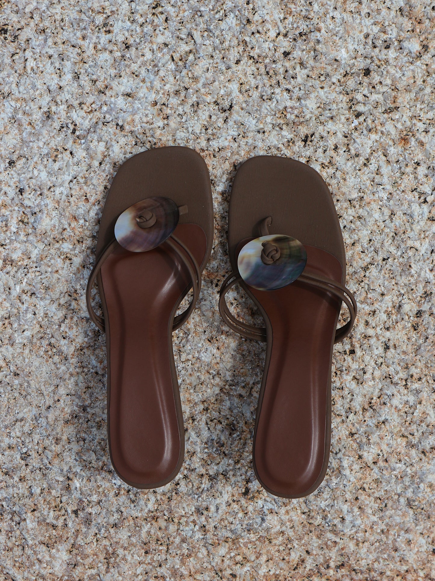 Isla Heels in Wood