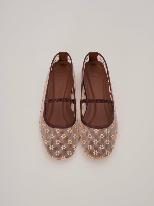 Cosette Flats in Chocolate Cosmos