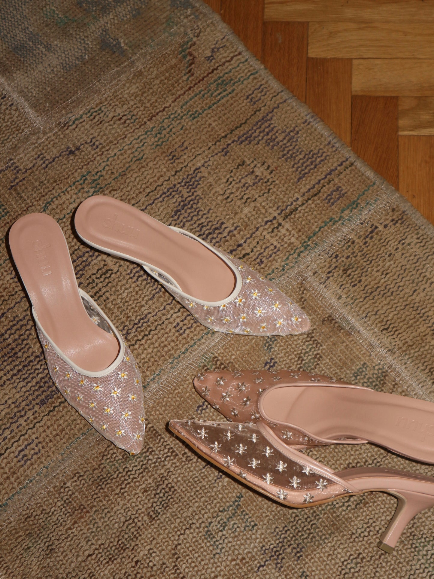 Cosette Heels in Daisy