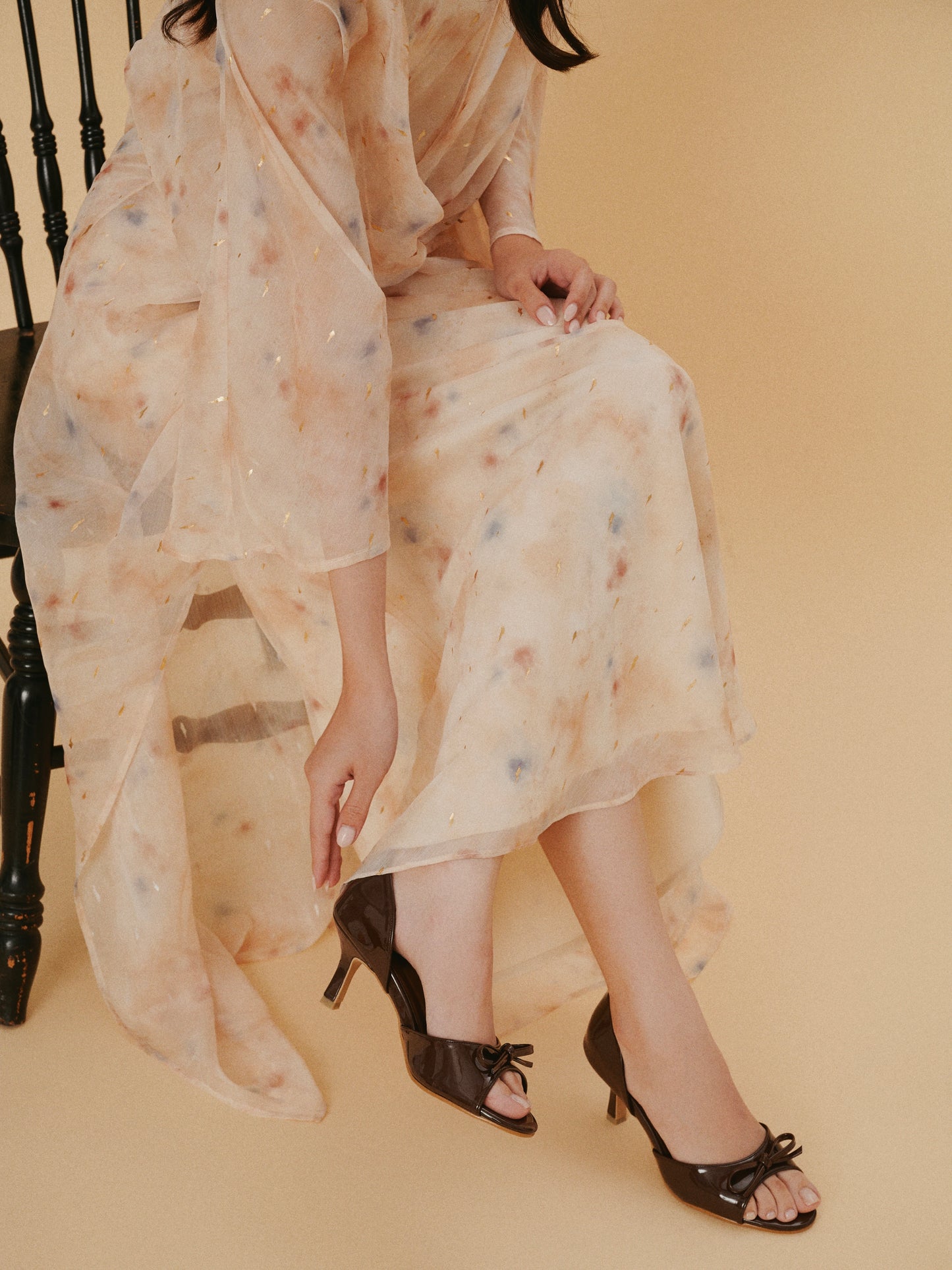 Bianca Heels in Chocolate