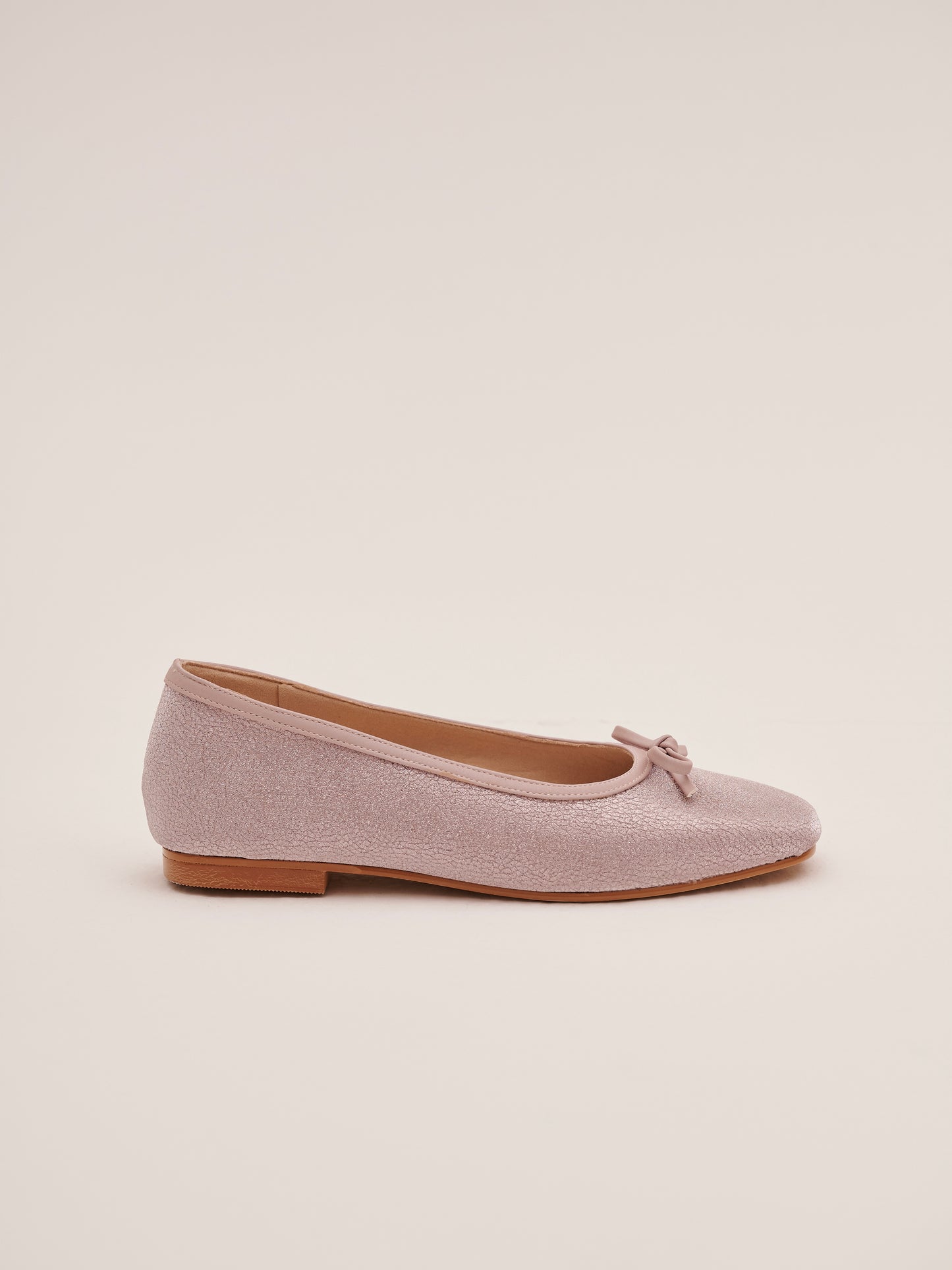 Bebe Glitter Flats in Princess Pink