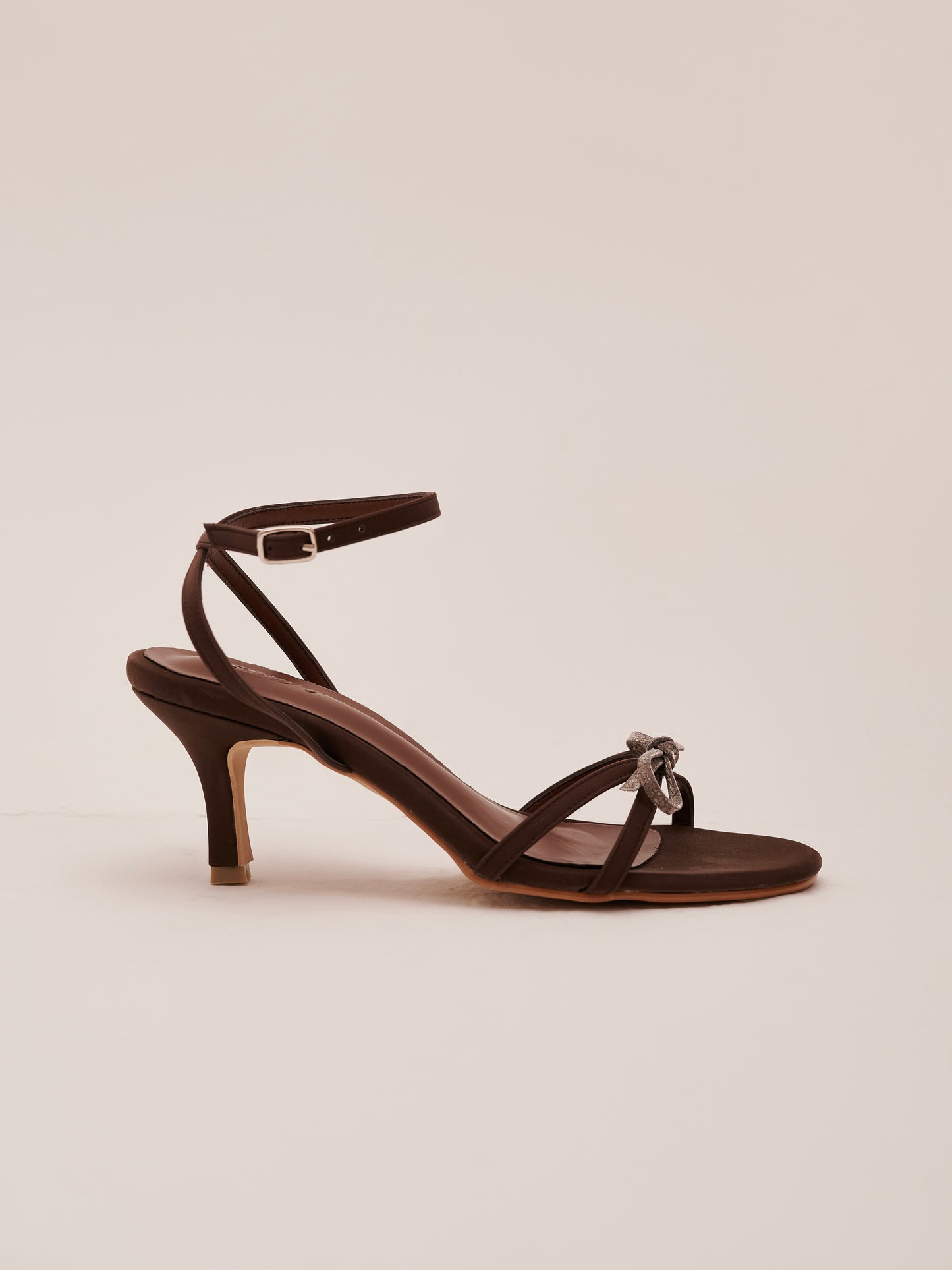 Dottie Strappy Heels in Espresso