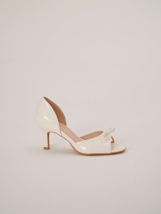 Bianca Heels in Vanilla