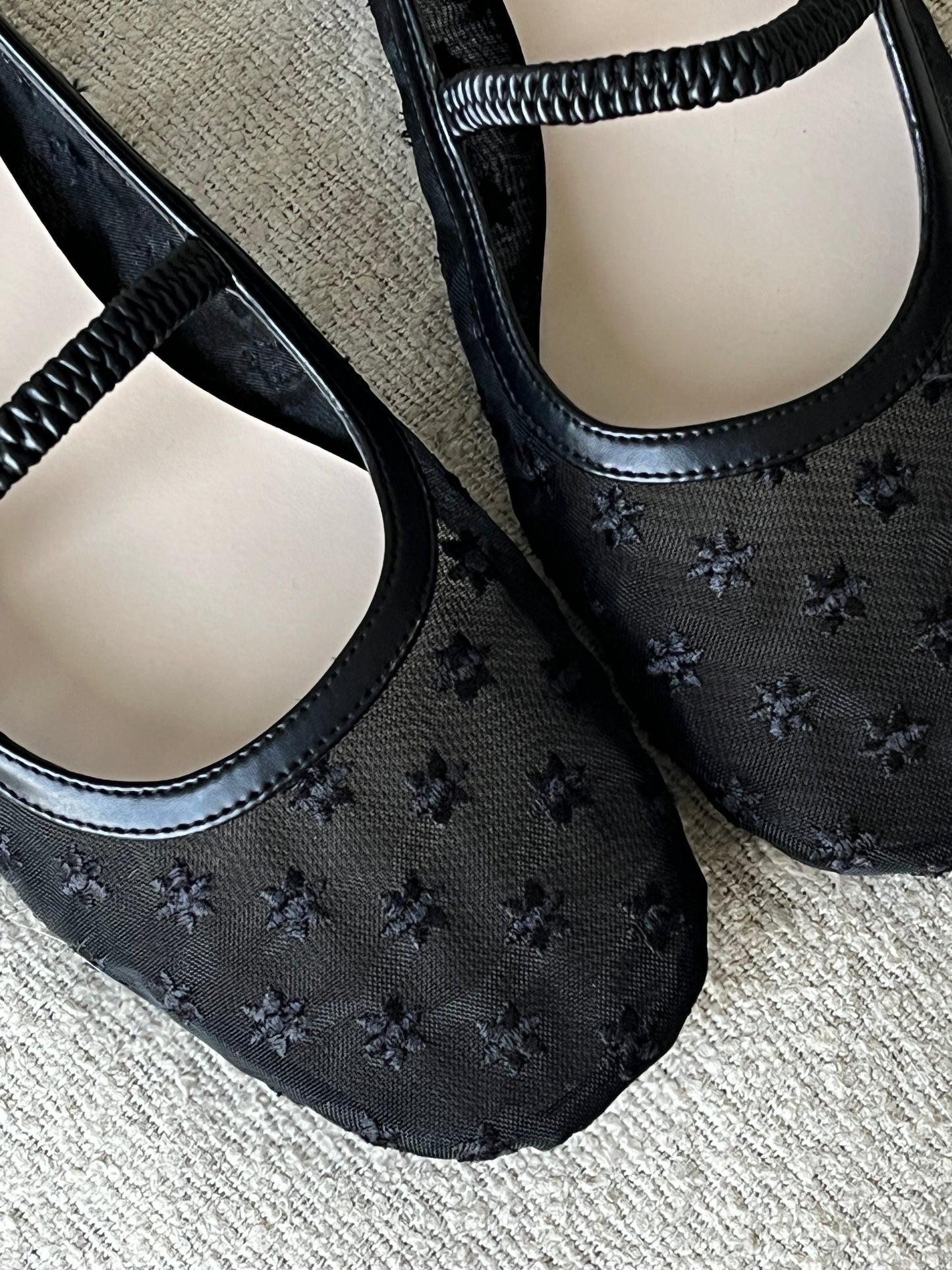 Cosette Flats in Black Petunia