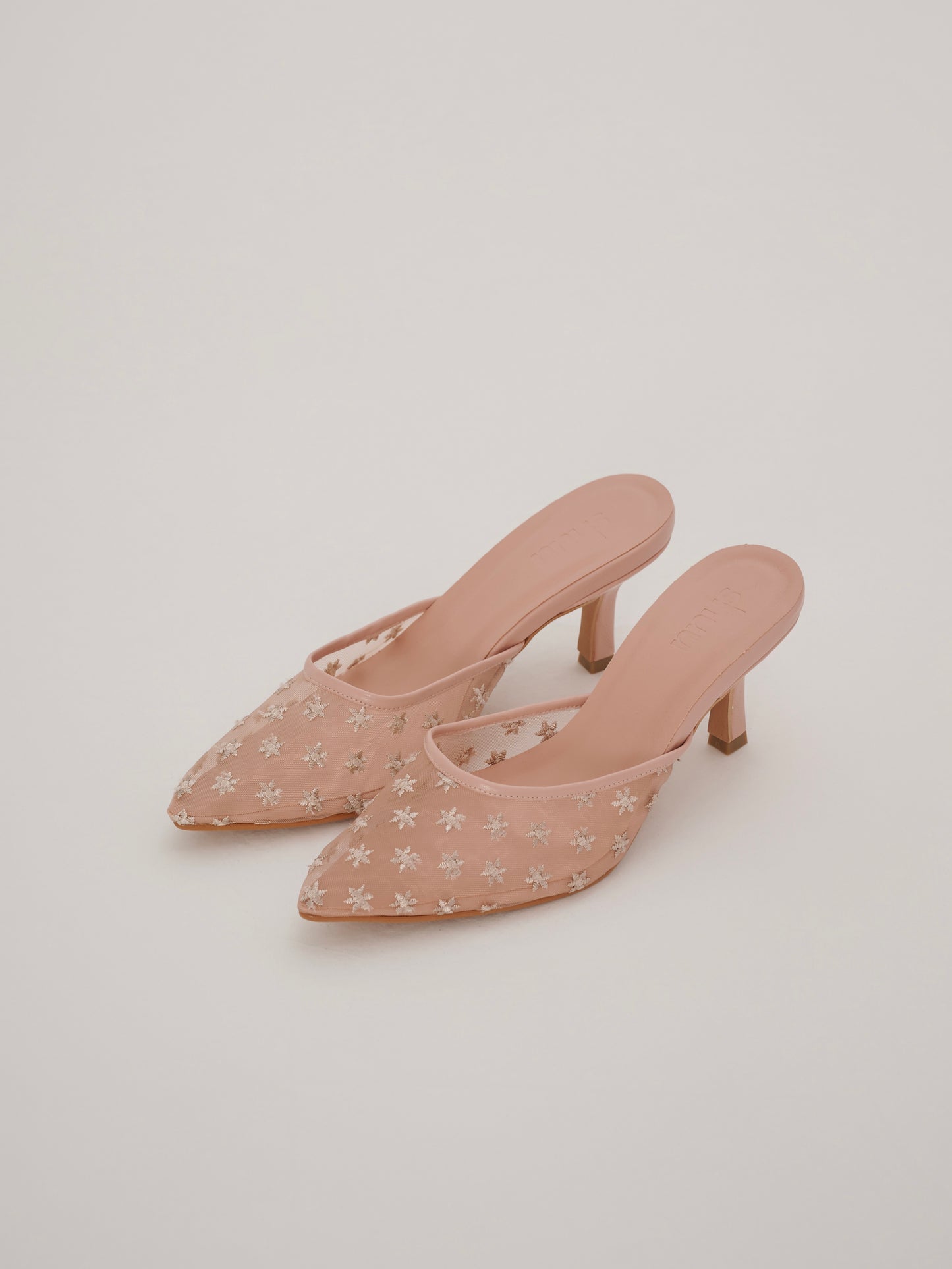 Cosette Heels in Peony