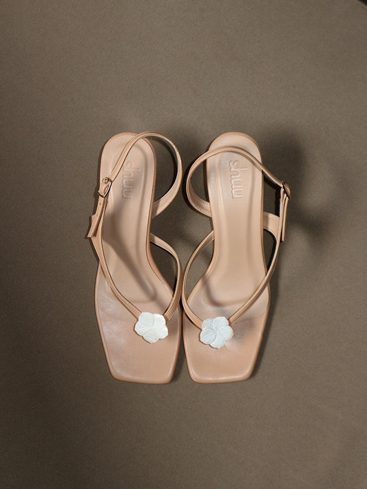 Lila Heels in Hibiscus Sand