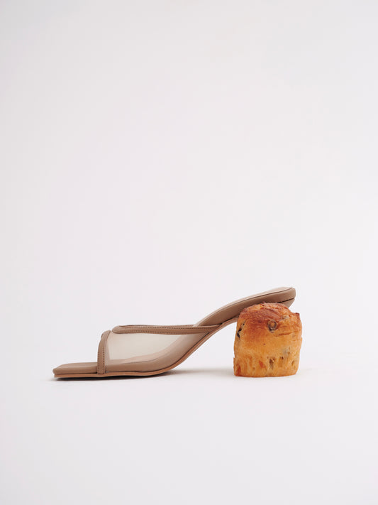 Brigette 2.0 Heels in Biscuit