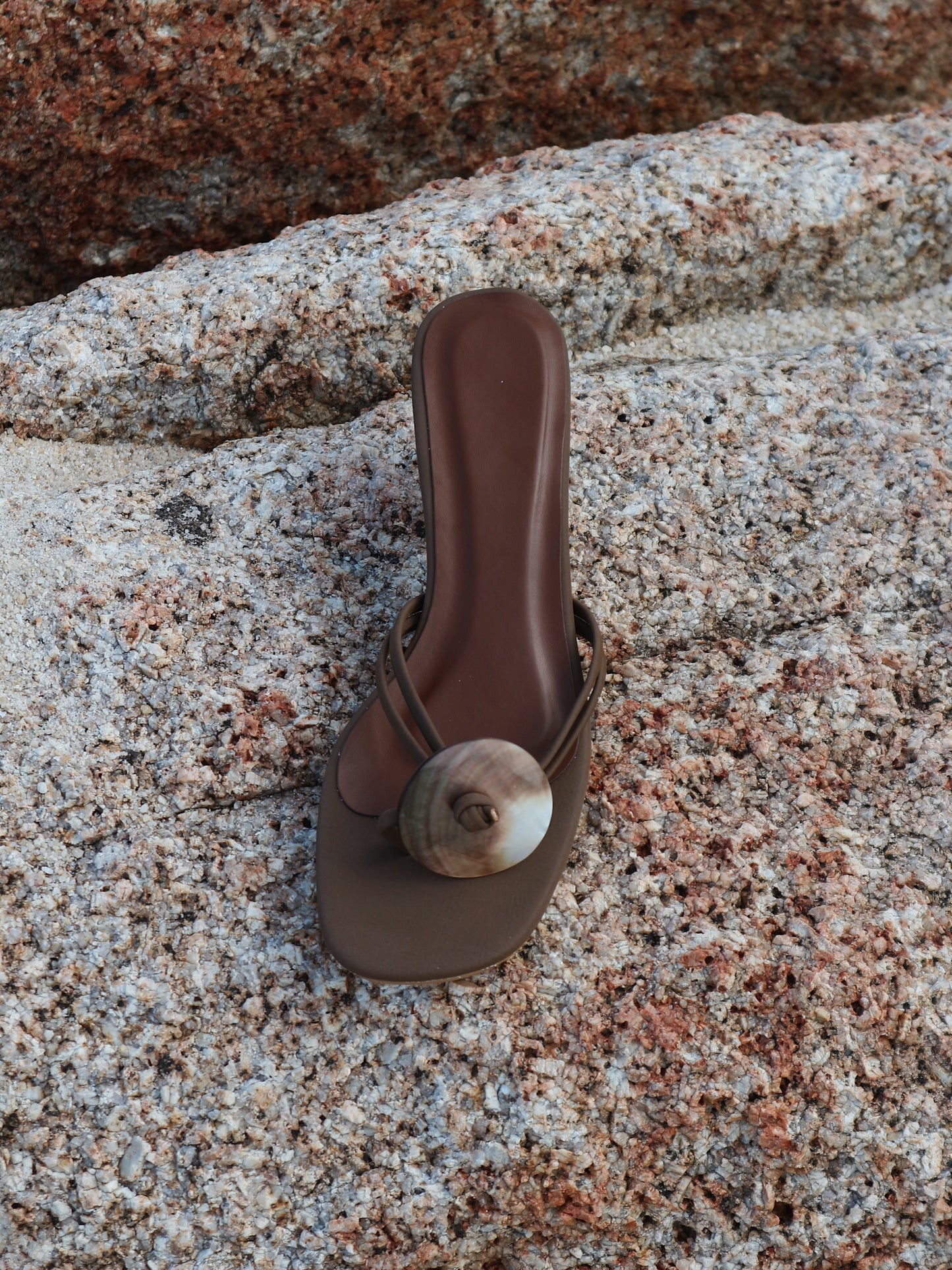Isla Heels in Wood