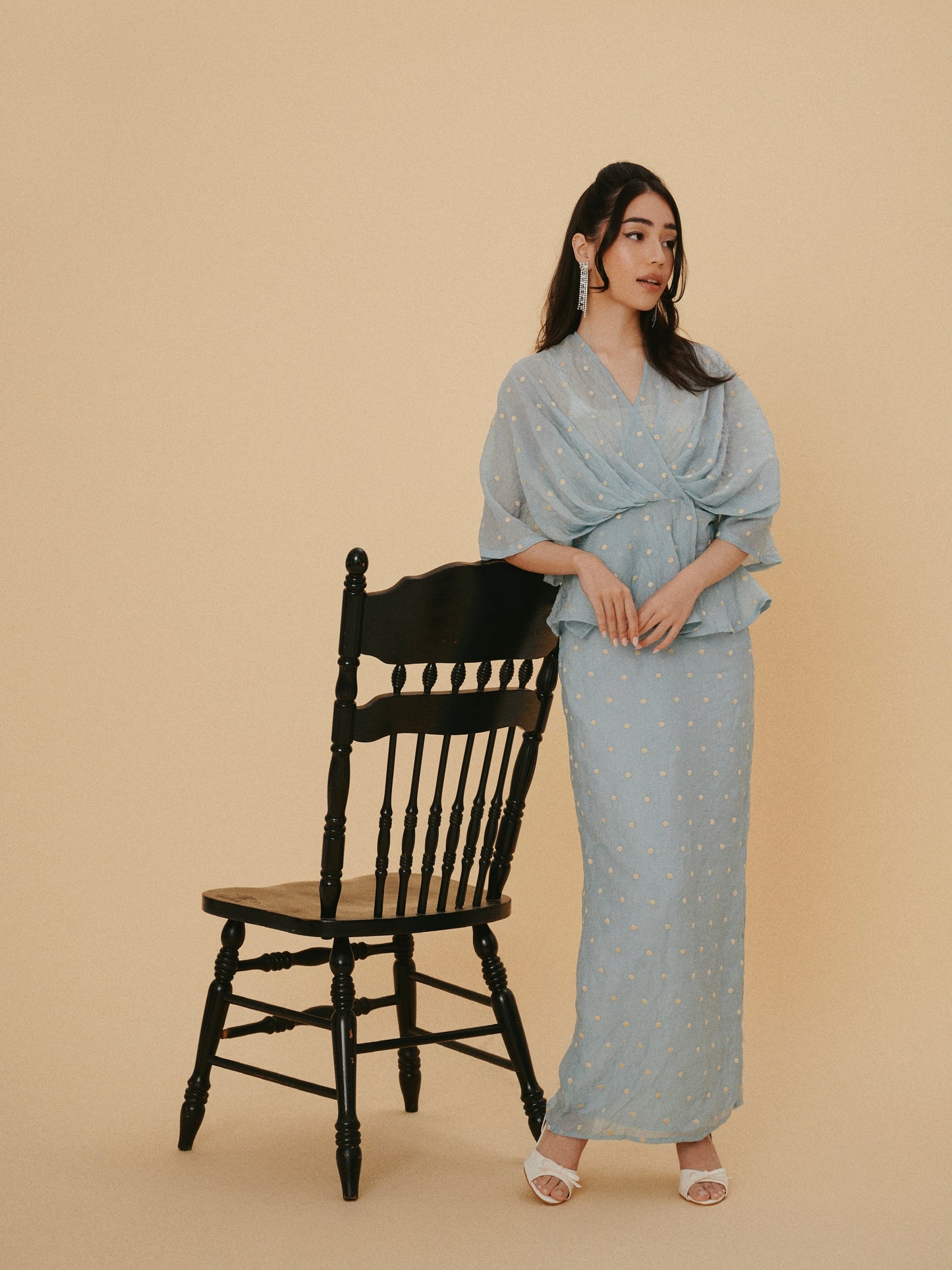 Bianca Heels in Vanilla