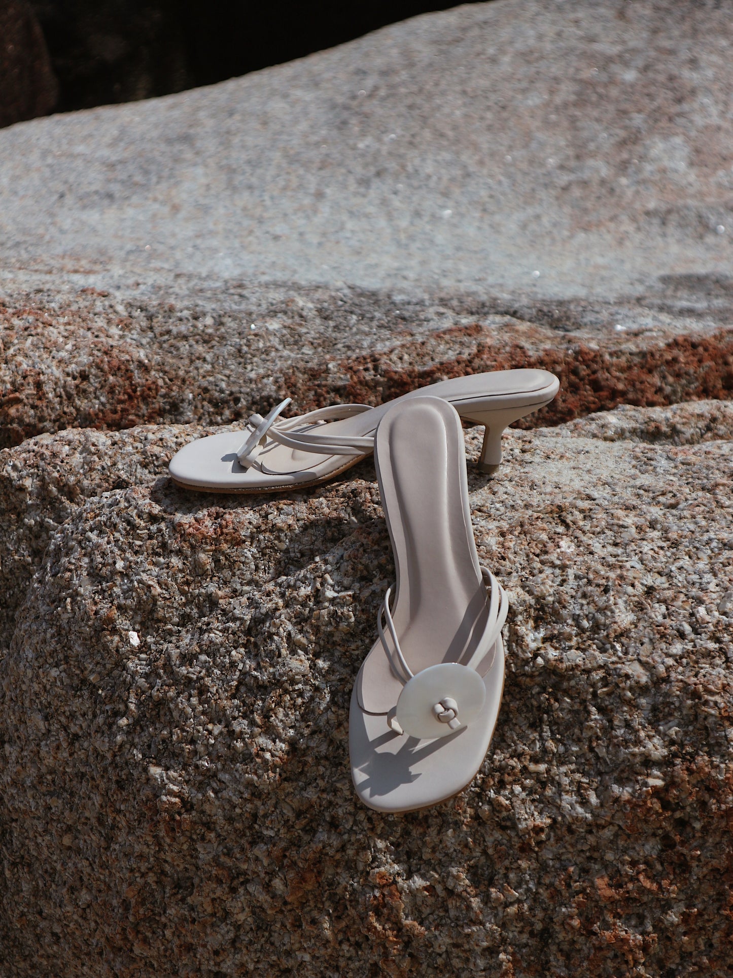 Isla Heels in Shell