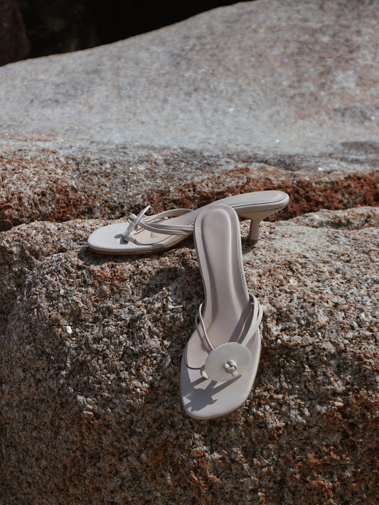 Isla Heels in Shell
