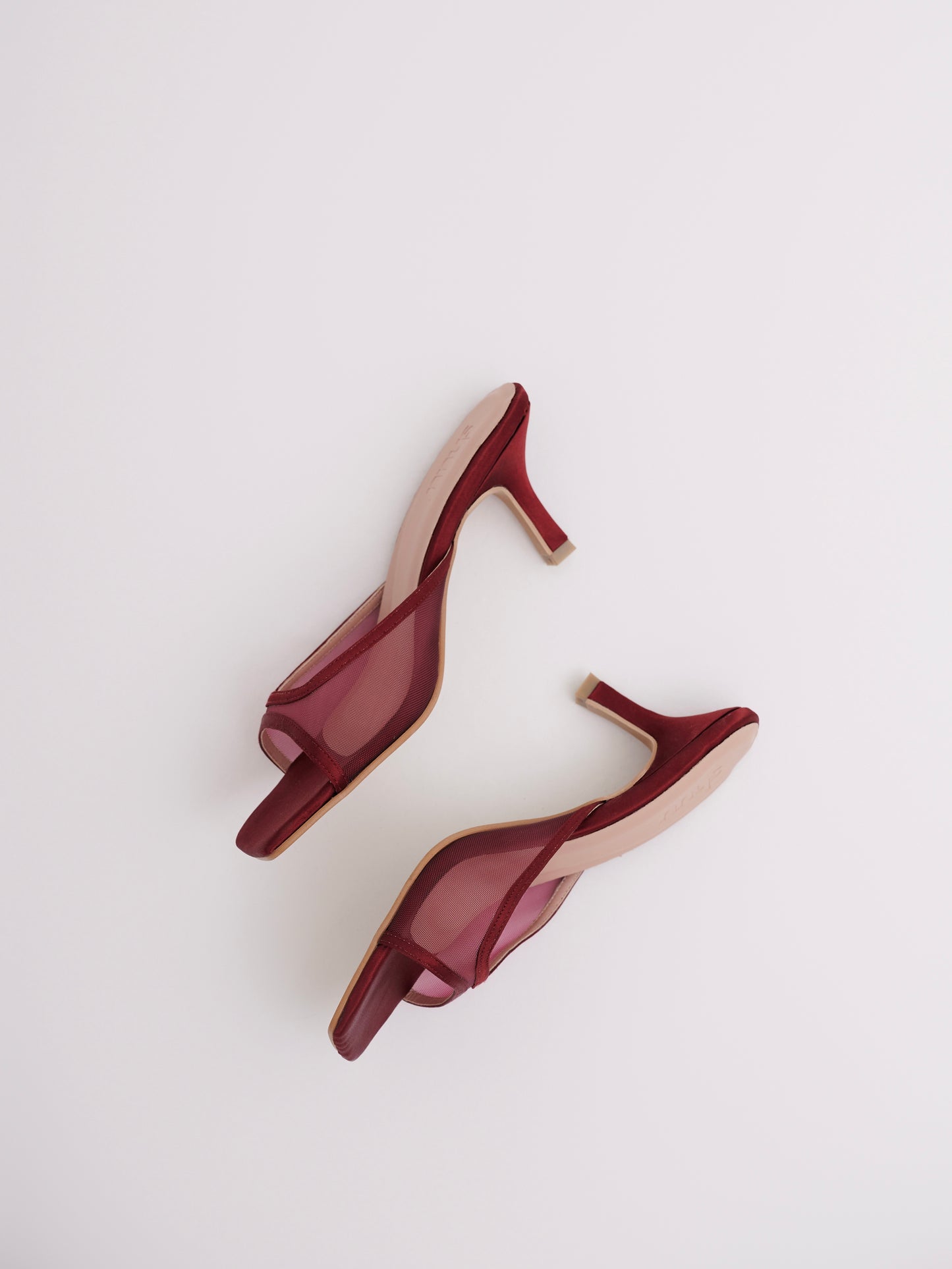Brigette 2.0 Heels in Cherry